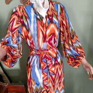 Funky Midi Dress by My Collection